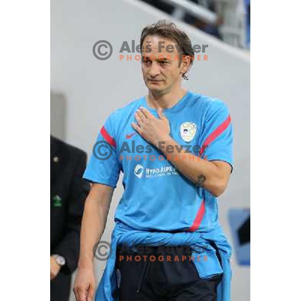 Nihad Pejkovic of Slovenia during football match Slovenia-Switzerland in group E in FIFA 2014 World Cup Brasil Qualifiers, played in Arena Stozice, Ljubljana, Slovenia on September 7, 2012 