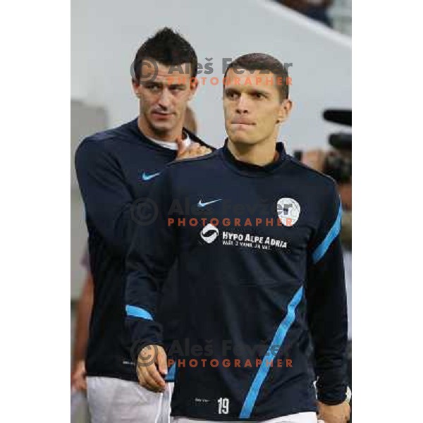 Darijan Matic of Slovenia during football match Slovenia-Switzerland in group E in FIFA 2014 World Cup Brasil Qualifiers, played in Arena Stozice, Ljubljana, Slovenia on September 7, 2012 