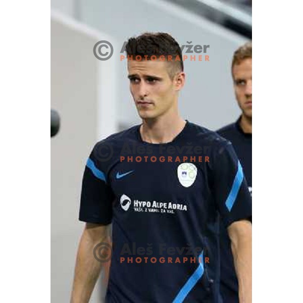 Andraz Struna of Slovenia during football match Slovenia-Switzerland in group E in FIFA 2014 World Cup Brasil Qualifiers, played in Arena Stozice, Ljubljana, Slovenia on September 7, 2012 