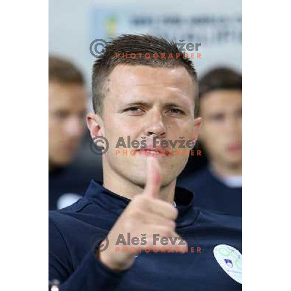 Josip Ilicic of Slovenia during football match Slovenia-Switzerland in group E in FIFA 2014 World Cup Brasil Qualifiers, played in Arena Stozice, Ljubljana, Slovenia on September 7, 2012 
