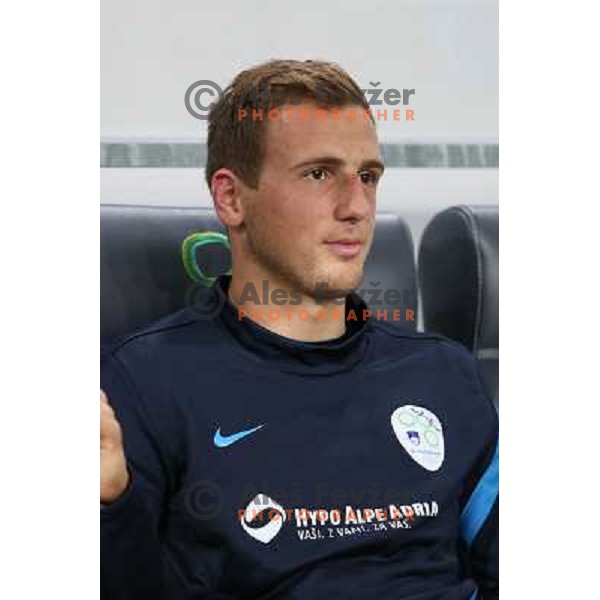 Jan Oblak of Slovenia during football match Slovenia-Switzerland in group E in FIFA 2014 World Cup Brasil Qualifiers, played in Arena Stozice, Ljubljana, Slovenia on September 7, 2012 
