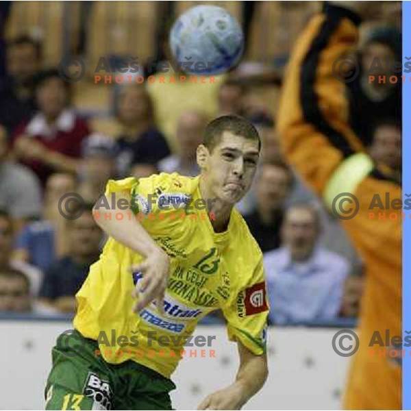  Bilbija at EHF Championsleague match Celje Pivovarna Lasko- Crvena Zvezda in Zlatorog Hall, Celje 6.11.2004