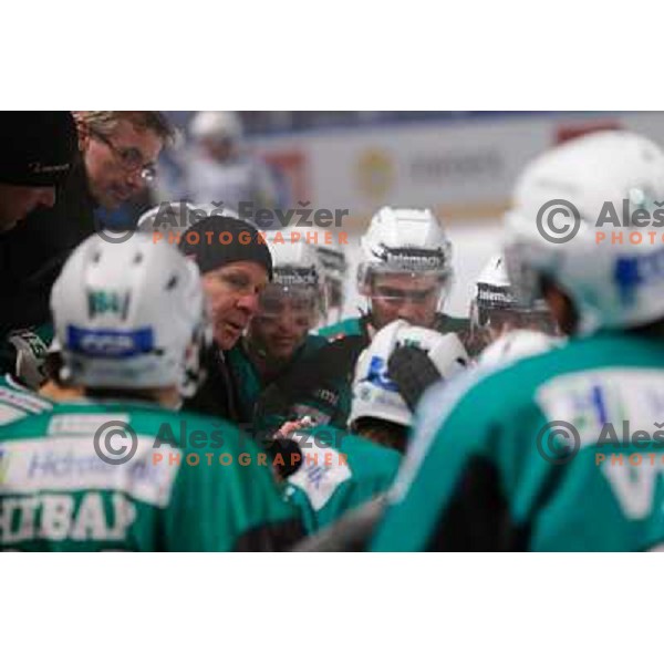 Bojan Zajc of Telemach Olimpija during Icefest open-air hockey match on Joze Plecnik Bezigrad stadion in Ljubljana, Slovenia on January 4th, 2013 