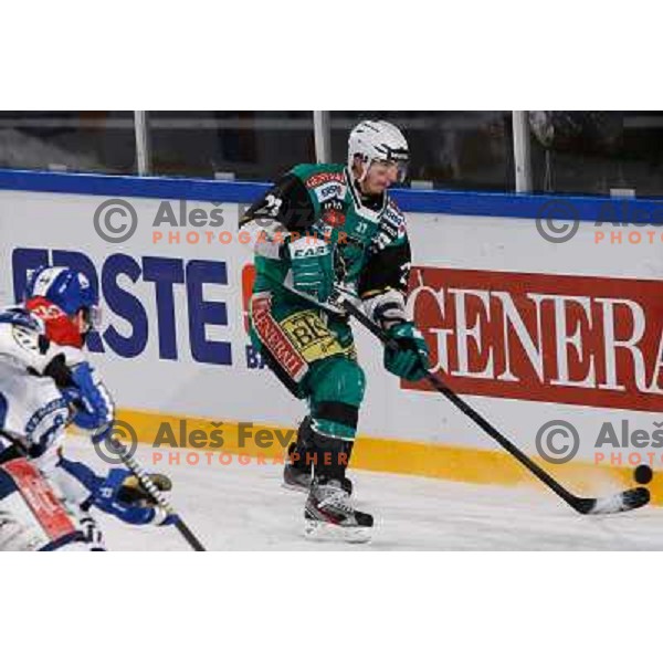 Michael Ratchuk of Telemach Olimpija in action during Icefest 2013 open-air hockey match played on Joze Plecnik Bezigrad stadion in Ljubljana, Slovenia on January 6th, 2013 