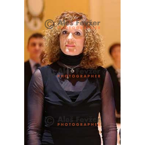 Petra Majdic during Annual Bloudek Prizes, event in hotel Union, Ljubljana, Slovenia on February 12, 2013 