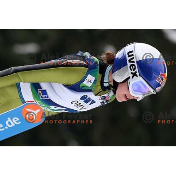 Sarah Hendrickson (USA) during FIS Ski jumping World Cup Ladies competition in Ljubno, Slovenia on February 16, 2013 