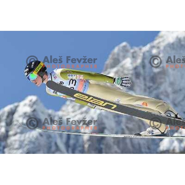 Peter Prevc of Slovenia during qualifications at 1st day of FIS Ski Jumping World Cup Finals Planica, March 21th, 2013 in Planica, Slovenia 