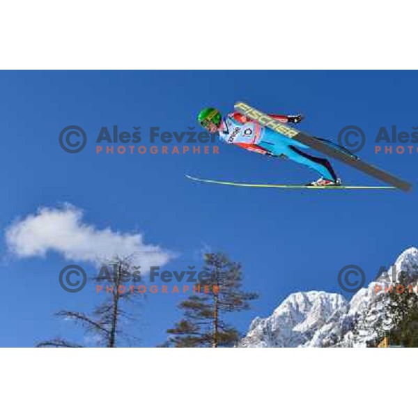 Denis Kornilov of Russia during qualifications at 1st day of FIS Ski Jumping World Cup Finals Planica, March 21th, 2013 in Planica, Slovenia. 