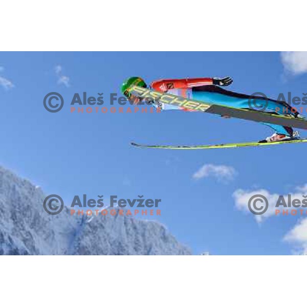 Denis Kornilov of Russia during qualifications at 1st day of FIS Ski Jumping World Cup Finals Planica, March 21th, 2013 in Planica, Slovenia. 
