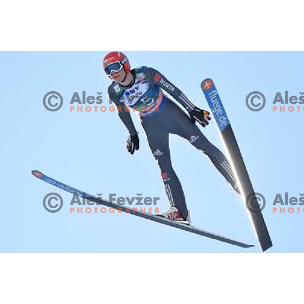 Andreas Wellinger of Germany during of FIS Ski Jumping World Cup Planica, March 22th, 2013 in Planica, Slovenia 