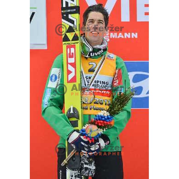 Anders Bardal of Norway during final competition at FIS Ski jumping World Cup Final in Planica, Slovenia on March 24, 2013 
