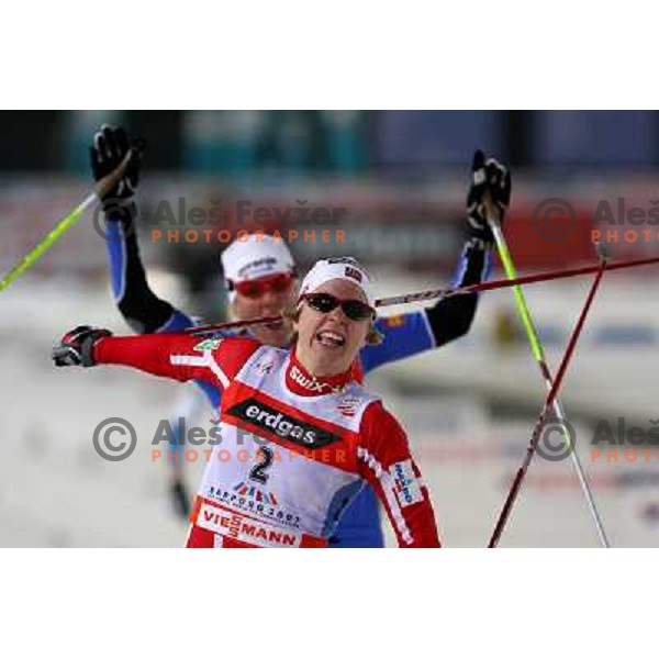 Jacobsen winning in front of Majdic