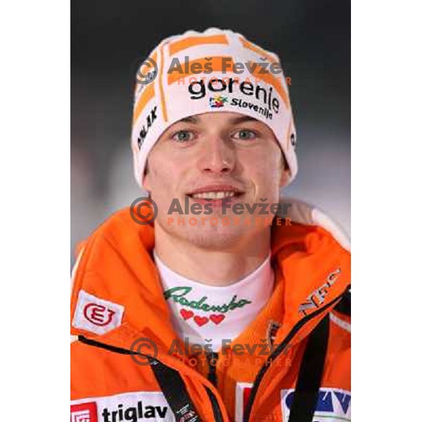Dejan Plevnik before opening ceremony of FIS Nordic World SKI Championships 2007 in Sapporo, Japan