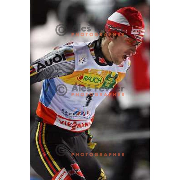 Bjoern Kircheisen at Nordic combined 7.5km Sprint race at FIS Nordic World SKI Championships 2007 in Sapporo, Japan