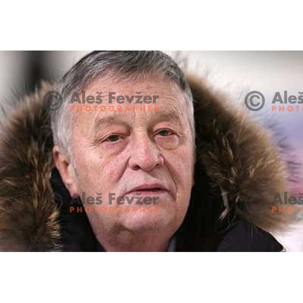Gian-Franco Kasper, president of FIS at Women\'s Sprint Relay race at FIS Nordic World SKI Championships 2007 in Sapporo, Japan