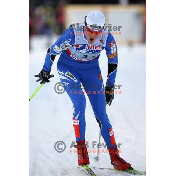 Pettra Majdic at Women\'s Sprint Relay race at FIS Nordic World SKI Championships 2007 in Sapporo, Japan