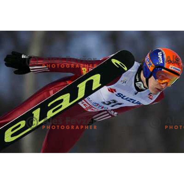Rok Urbanc at Ski-jumping competition at Large Hill Okurayama (HS 134) at FIS Nordic World SKI Championships 2007 in Sapporo, Japan
