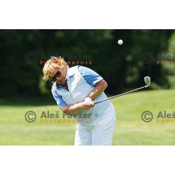 action at Alps Tour Pro-AM golf tournament at Ptuj, Slovenia on May 20, 2013 