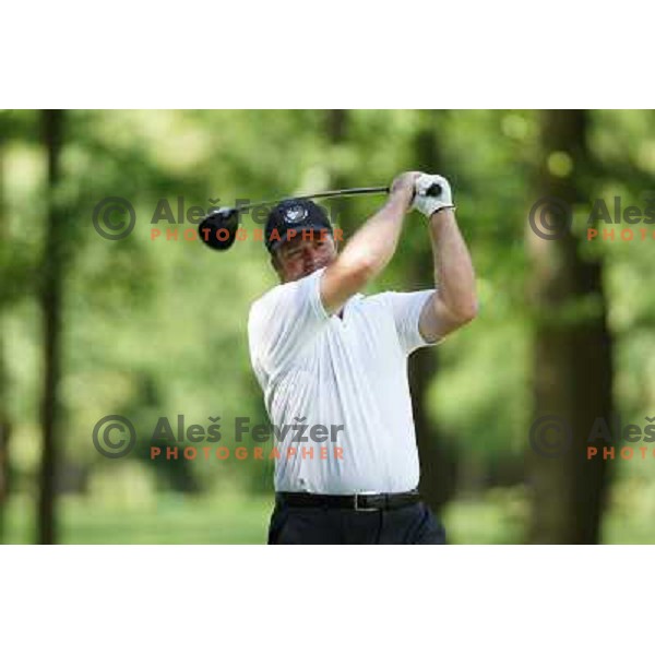 action at Alps Tour Pro-AM golf tournament at Ptuj, Slovenia on May 20, 2013 