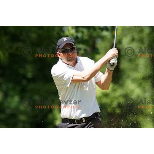 action at Alps Tour Pro-AM golf tournament at Ptuj, Slovenia on May 20, 2013 