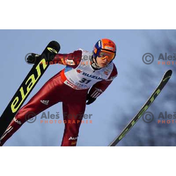Rok Urbanc at Ski-jumping competition at Large Hill Okurayama (HS 134) at FIS Nordic World SKI Championships 2007 in Sapporo, Japan