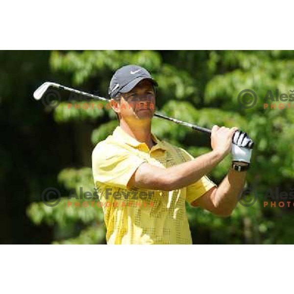 action at Alps Tour Pro-AM golf tournament at Ptuj, Slovenia on May 20, 2013 