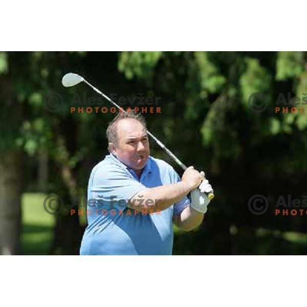 action at Alps Tour Pro-AM golf tournament at Ptuj, Slovenia on May 20, 2013 