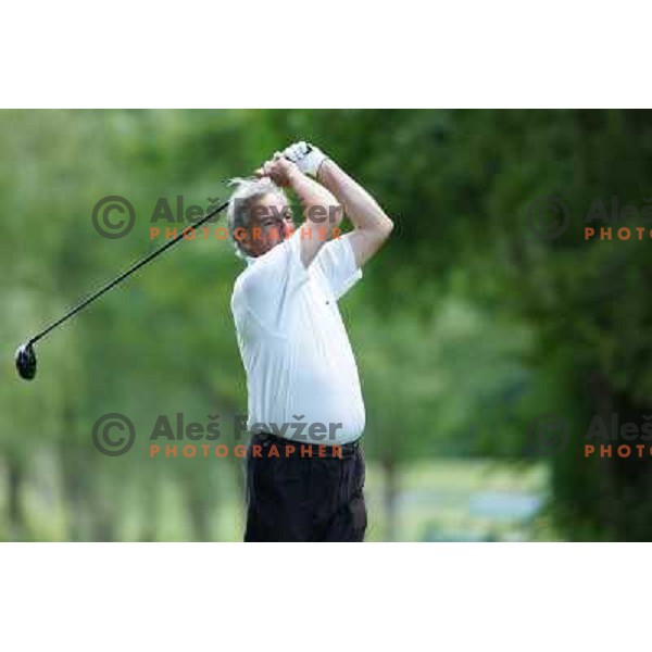 action at Alps Tour Pro-AM golf tournament at Ptuj, Slovenia on May 20, 2013 