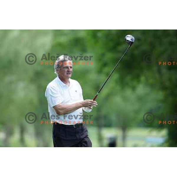 action at Alps Tour Pro-AM golf tournament at Ptuj, Slovenia on May 20, 2013 