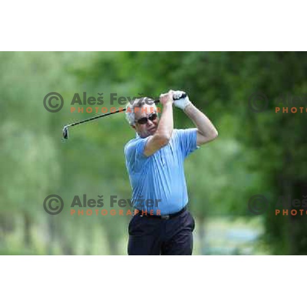 action at Alps Tour Pro-AM golf tournament at Ptuj, Slovenia on May 20, 2013 