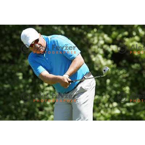 action at Alps Tour Pro-AM golf tournament at Ptuj, Slovenia on May 20, 2013 