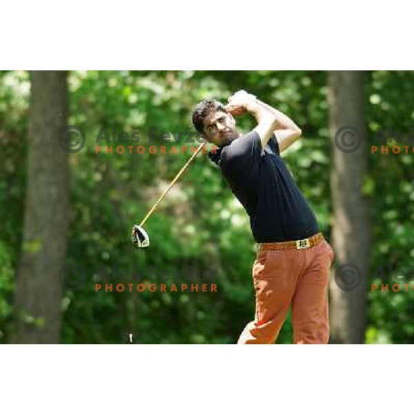 action at Alps Tour Pro-AM golf tournament at Ptuj, Slovenia on May 20, 2013 