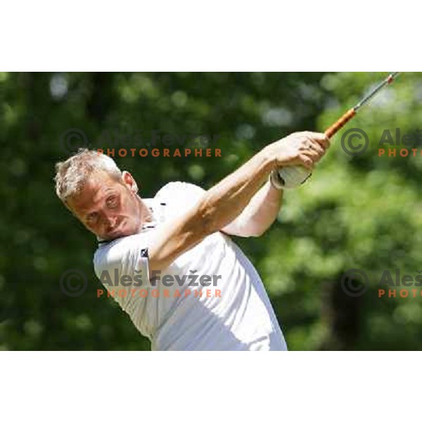 action at Alps Tour Pro-AM golf tournament at Ptuj, Slovenia on May 20, 2013 