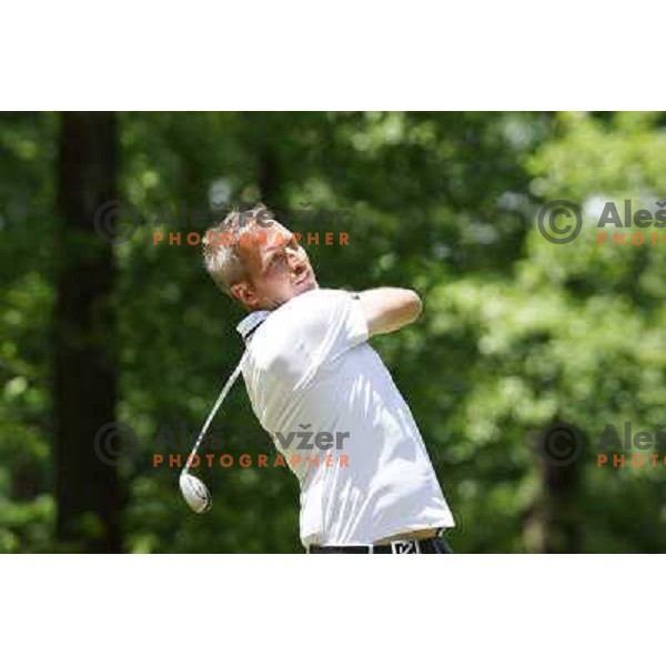 action at Alps Tour Pro-AM golf tournament at Ptuj, Slovenia on May 20, 2013 