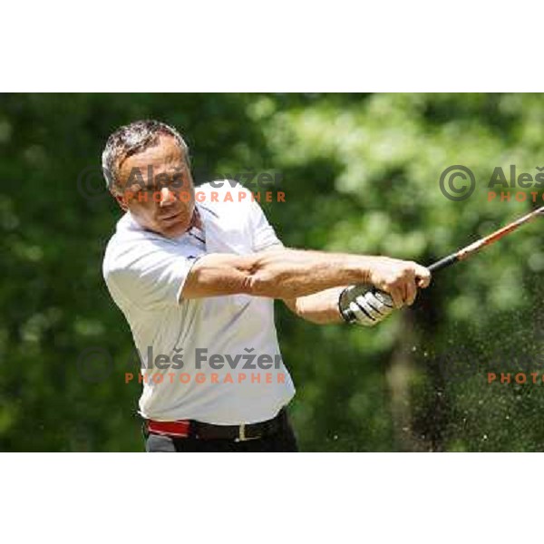 action at Alps Tour Pro-AM golf tournament at Ptuj, Slovenia on May 20, 2013 