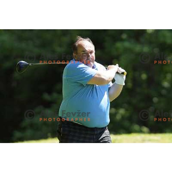 action at Alps Tour Pro-AM golf tournament at Ptuj, Slovenia on May 20, 2013 