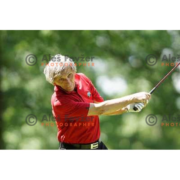 action at Alps Tour Pro-AM golf tournament at Ptuj, Slovenia on May 20, 2013 