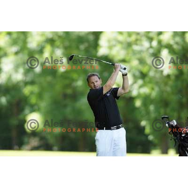 action at Alps Tour Pro-AM golf tournament at Ptuj, Slovenia on May 20, 2013 