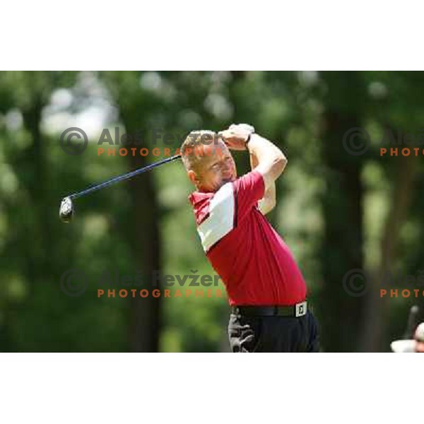 action at Alps Tour Pro-AM golf tournament at Ptuj, Slovenia on May 20, 2013 
