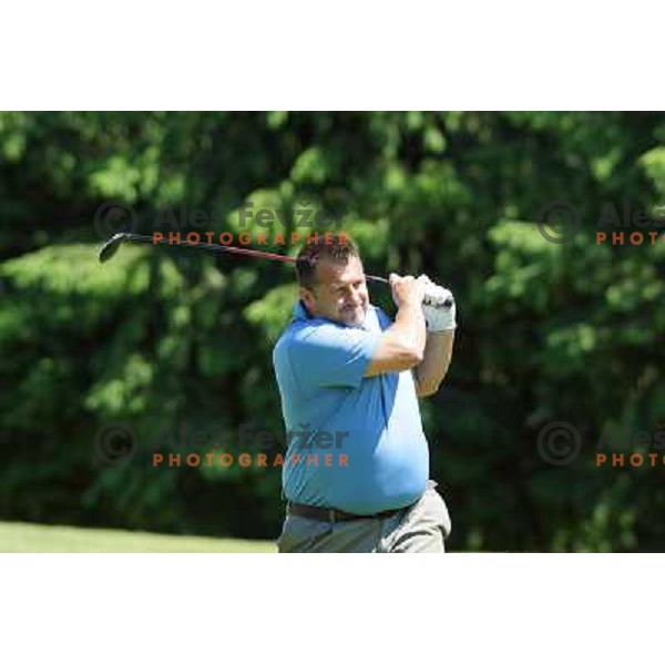 action at Alps Tour Pro-AM golf tournament at Ptuj, Slovenia on May 20, 2013 
