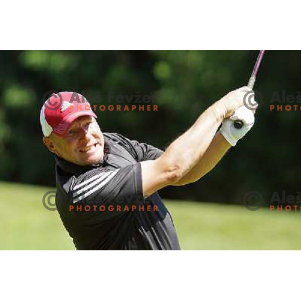 action at Alps Tour Pro-AM golf tournament at Ptuj, Slovenia on May 20, 2013 