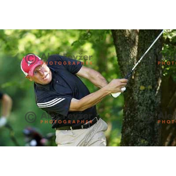 action at Alps Tour Pro-AM golf tournament at Ptuj, Slovenia on May 20, 2013 