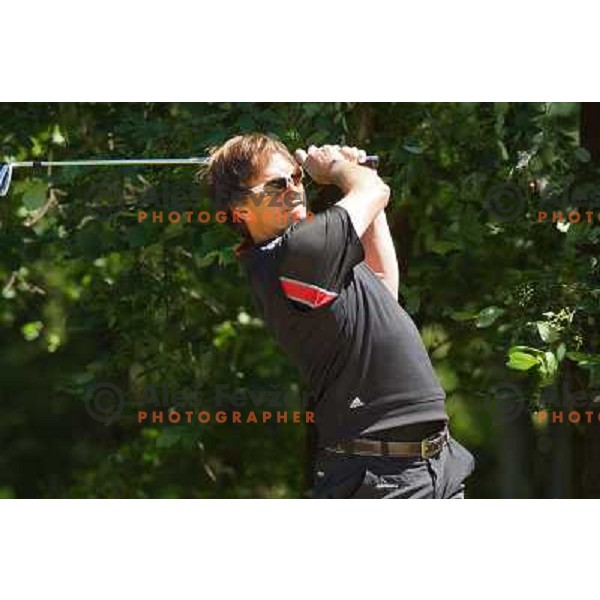 action at Alps Tour Pro-AM golf tournament at Ptuj, Slovenia on May 20, 2013 