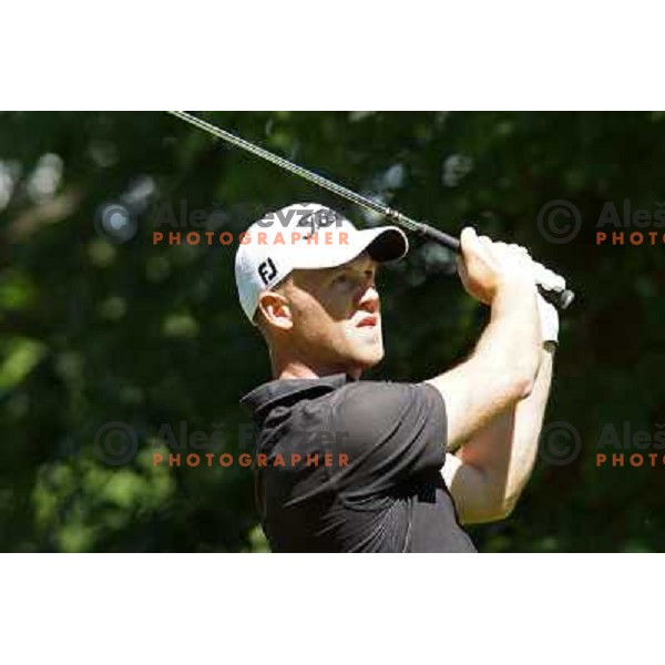 action at Alps Tour Pro-AM golf tournament at Ptuj, Slovenia on May 20, 2013 