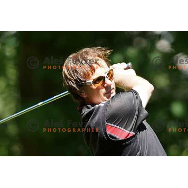 action at Alps Tour Pro-AM golf tournament at Ptuj, Slovenia on May 20, 2013 