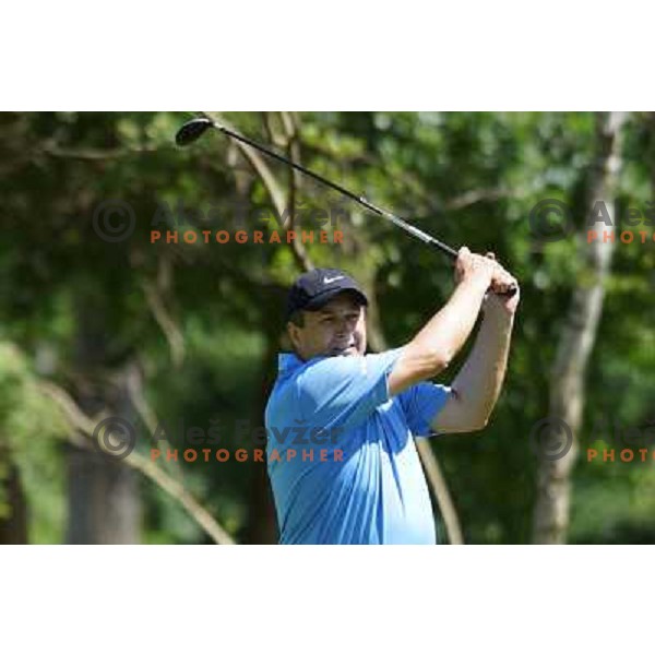 action at Alps Tour Pro-AM golf tournament at Ptuj, Slovenia on May 20, 2013 