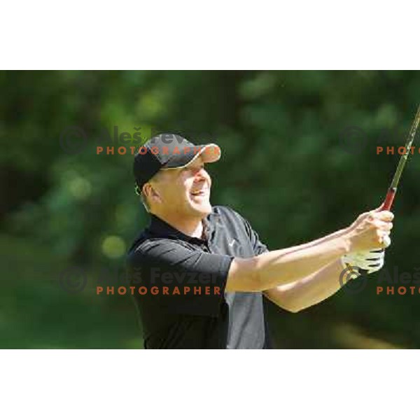 action at Alps Tour Pro-AM golf tournament at Ptuj, Slovenia on May 20, 2013 