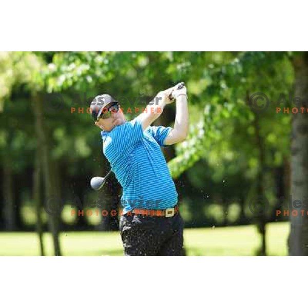 action at Alps Tour Pro-AM golf tournament at Ptuj, Slovenia on May 20, 2013 