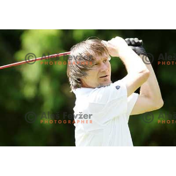 action at Alps Tour Pro-AM golf tournament at Ptuj, Slovenia on May 20, 2013 