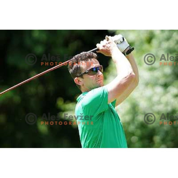 action at Alps Tour Pro-AM golf tournament at Ptuj, Slovenia on May 20, 2013 